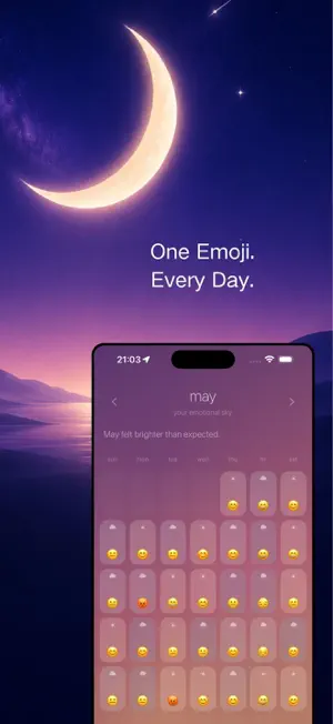 MoodSky: Emoji & Weather screenshot 1