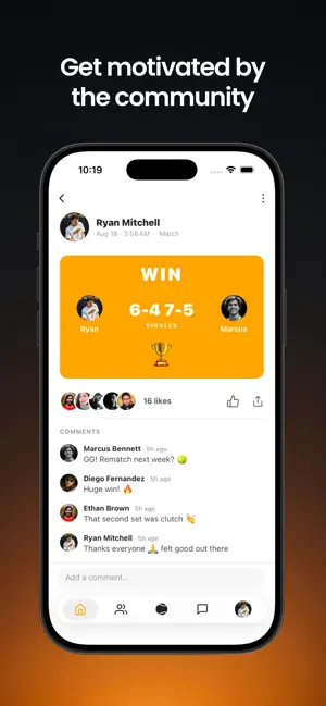 NextSet: Racket Sports screenshot 1