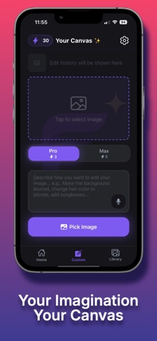 Fluxio: AI Photo Editor iPhone screenshot