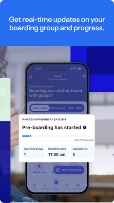 United Airlines screenshot 2
