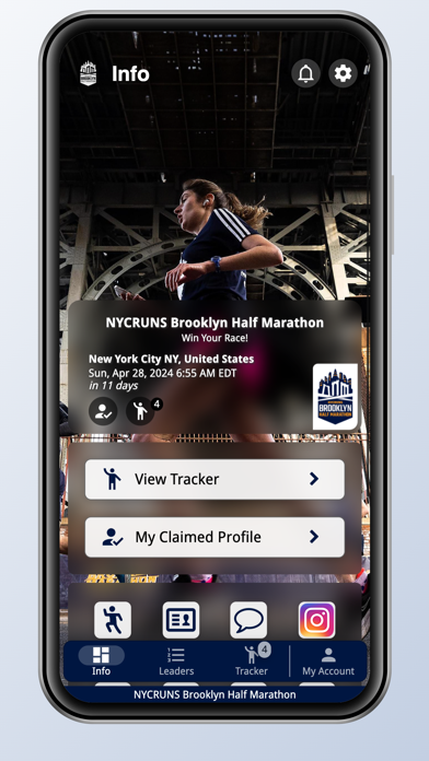 NYCRUNS Brooklyn Half Marathon Screenshot