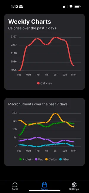 Calorie Guru screenshot 2
