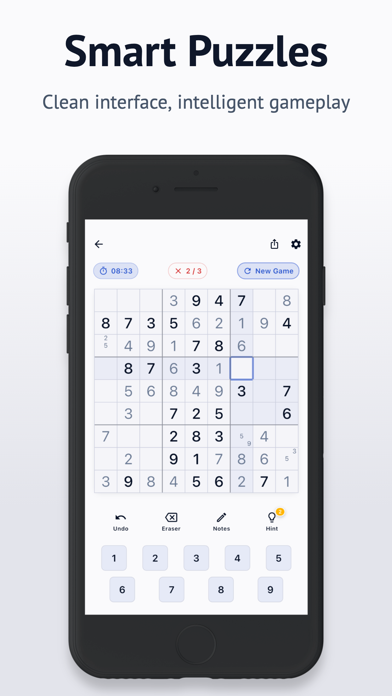 Sudokan - Smart Sudoku Screenshot 1 of 8