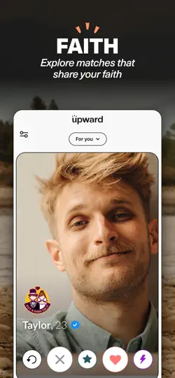Screenshot von Upward Dating: Meet Singles auf dem iPhone 6