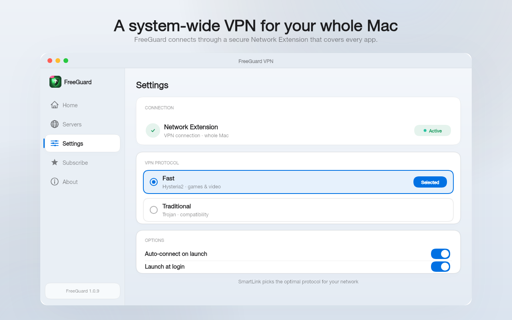 FreeGuard VPN: AI Stream Game screenshot 14