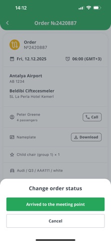 Kiwitaxi Driver iPhone screenshot 4