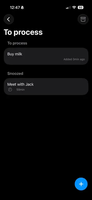 Just Note: fast mind organiser screenshot 4