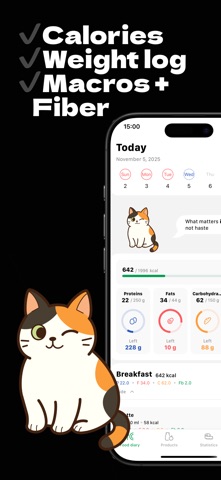 Calorie Deficit: Macros&Fiber iPhone screenshot
