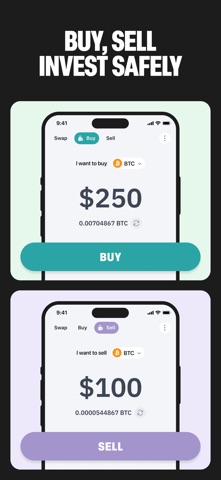 Bitcoin.com Wallet: Buy, sell iPhone screenshot