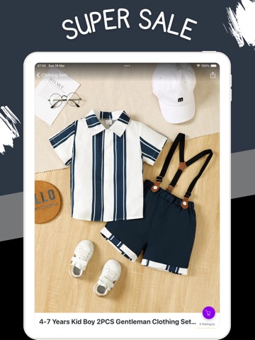 Boys & Girls Clothing Fashion iPad screenshot