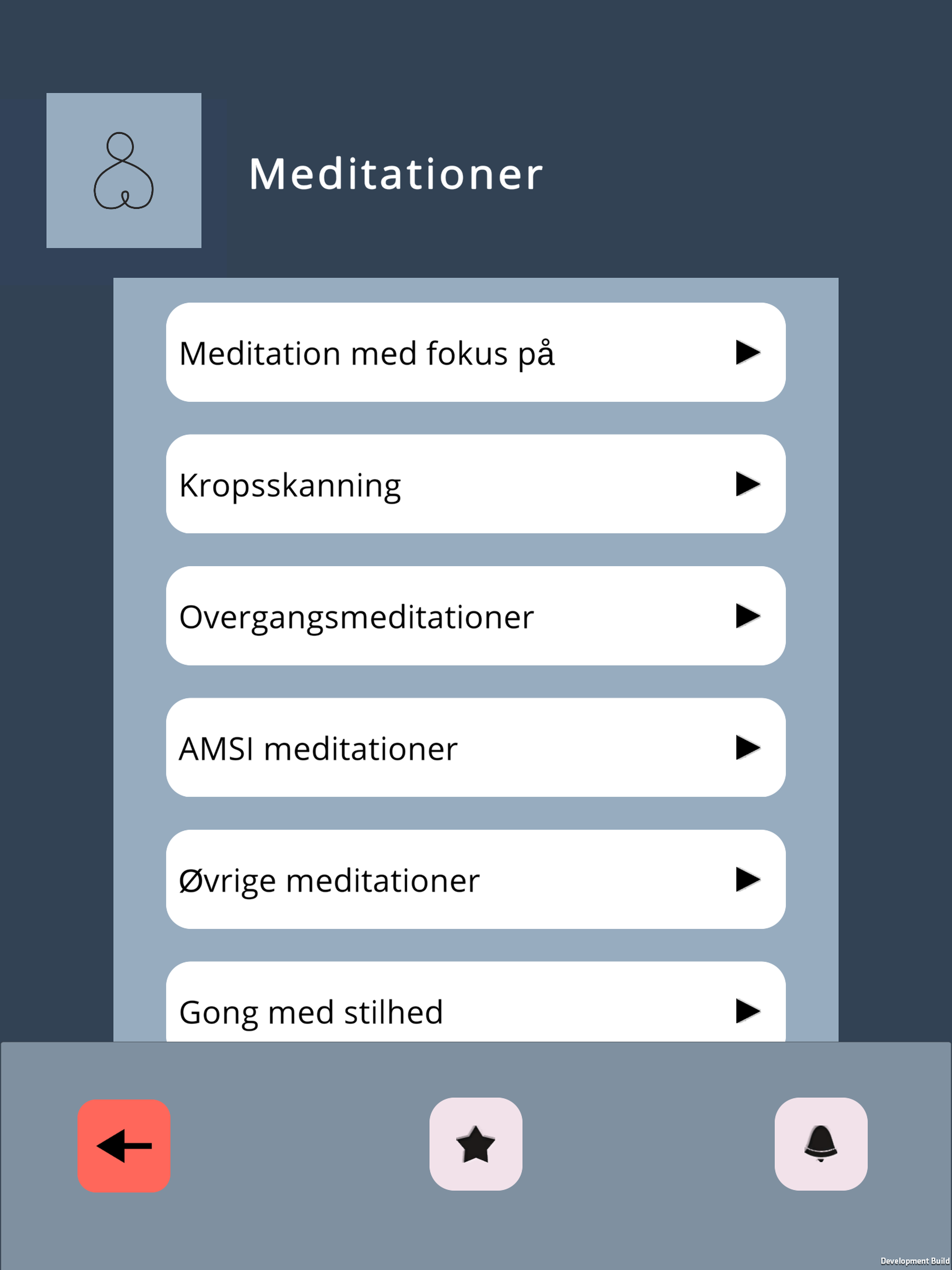 Stresslæge Meditation screenshot 14
