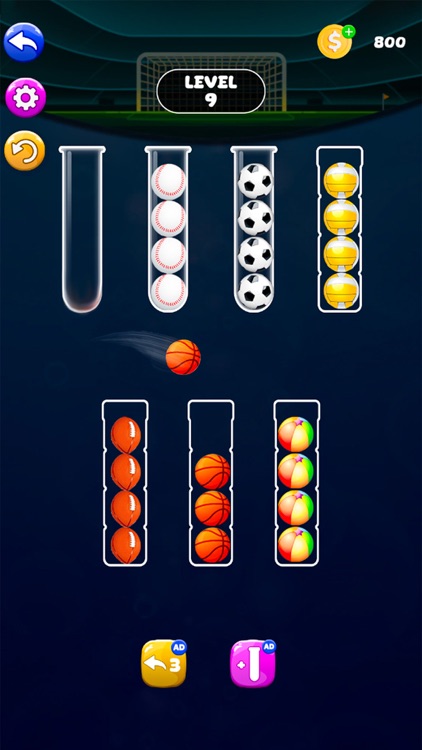 Football Sorting Color Puzzle screenshot-3