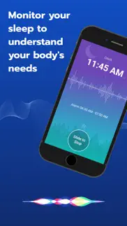 sleep tracker with white noise iphone screenshot 1