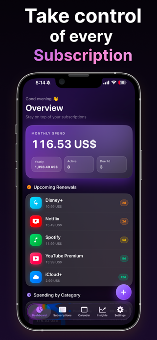 Subscription Stopper - Tracker Screenshot 2 of 6