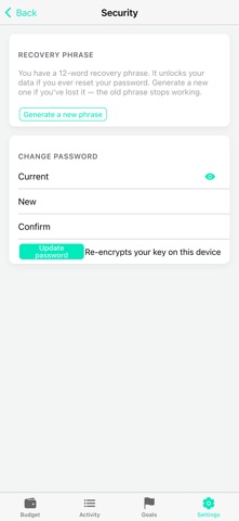 WiseWallets Screenshot 8 of 8