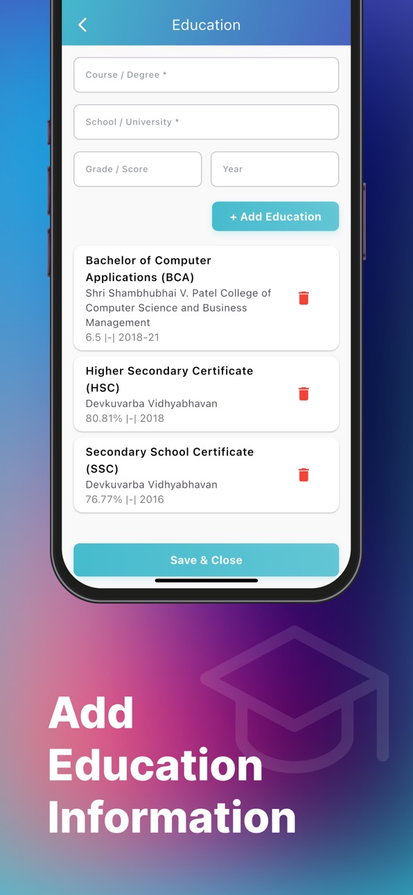 iPhone screenshot