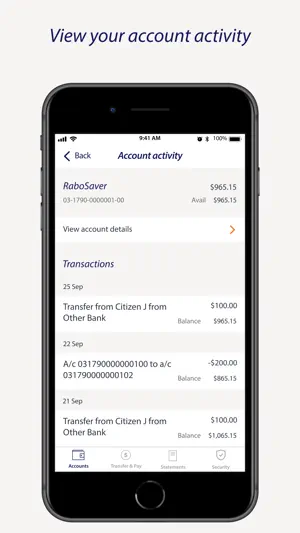 Rabobank Online Savings NZ screenshot 4