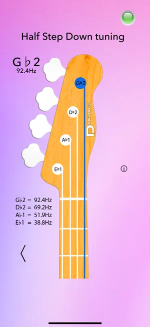 Bass Tuner Basic screenshot 2