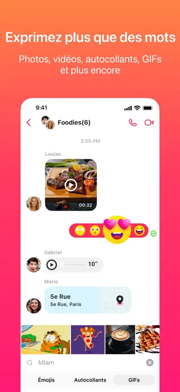 JusTalk - Chat vidéo et appels screenshot 3 of 9