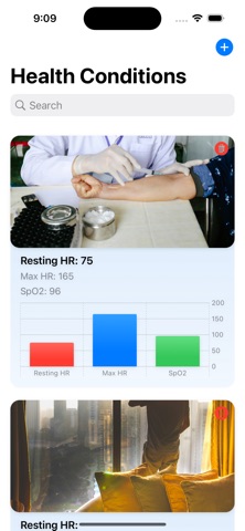 CaImi Health iPhone screenshot