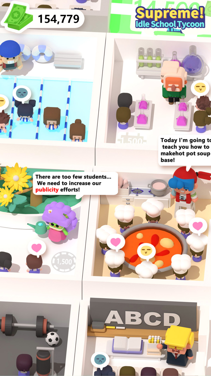 Supreme Idle School Tycoon