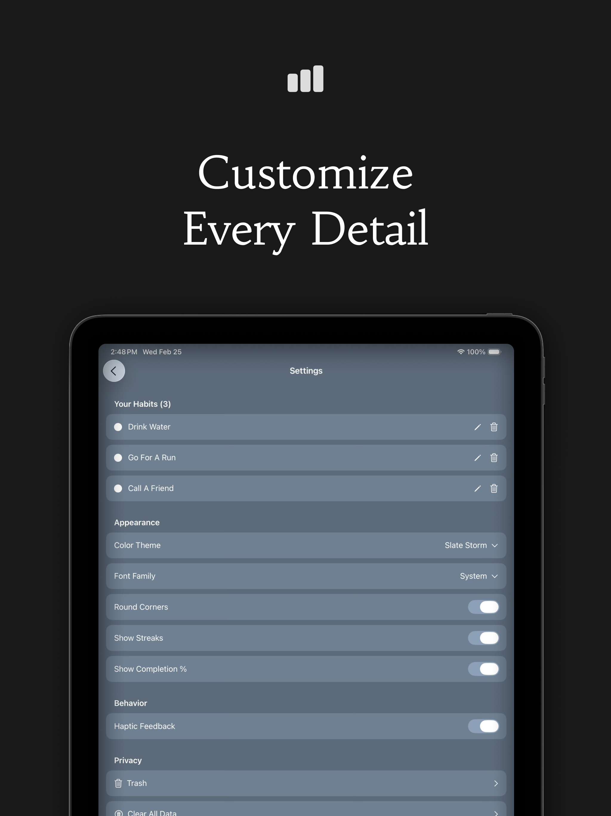 HabitKey screenshot 6