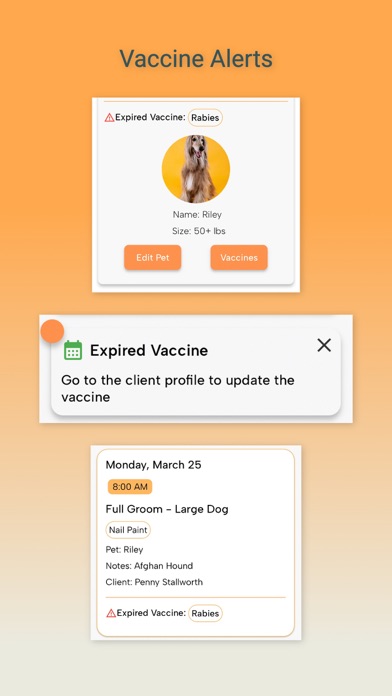 Schedule My Groom Screenshot
