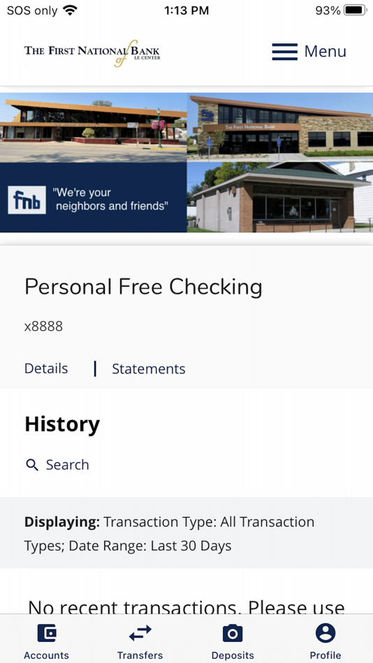 #3. FNB Le Center (iOS) Με: FNB Le Center