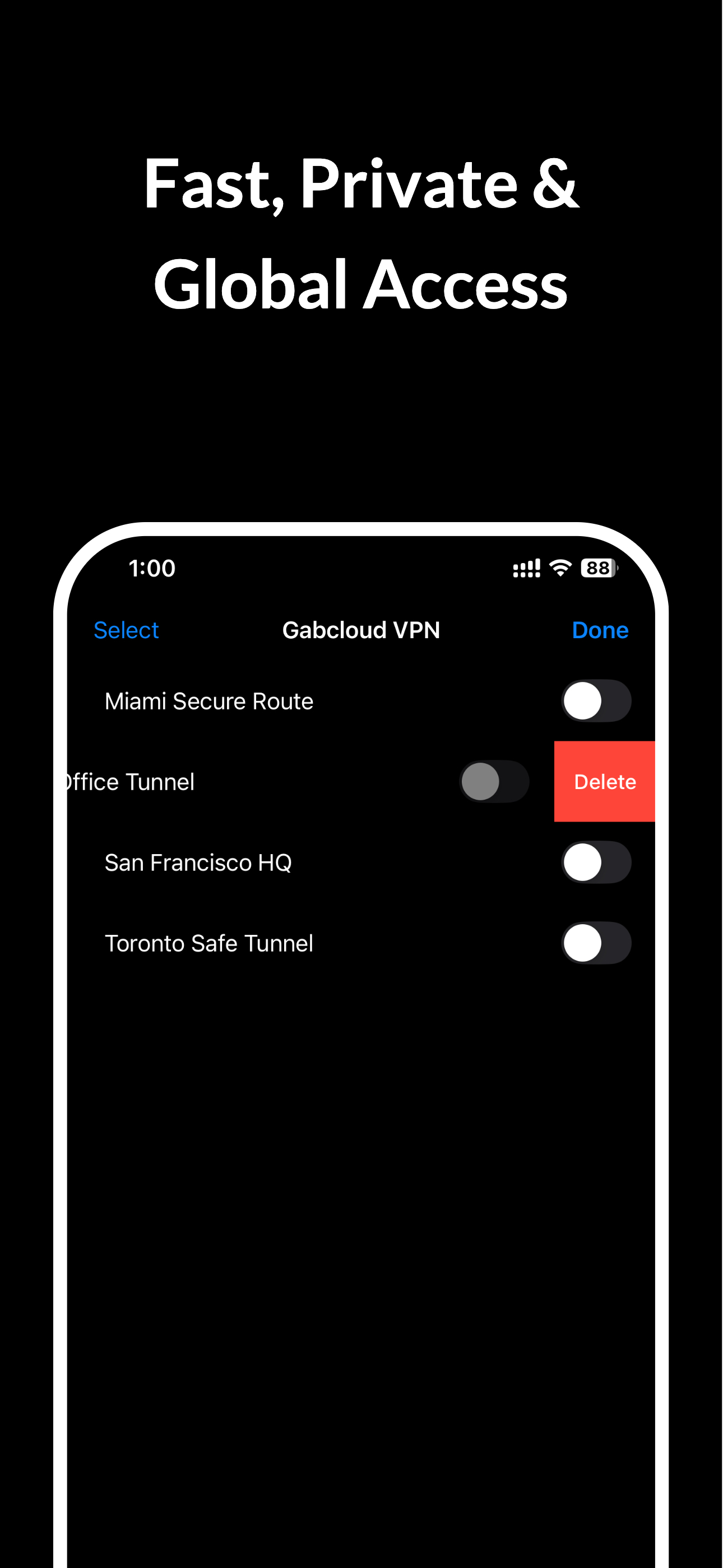Gabcloud: WireGuard VPN