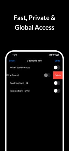 Gabcloud: WireGuard VPN Screenshot 5 of 5