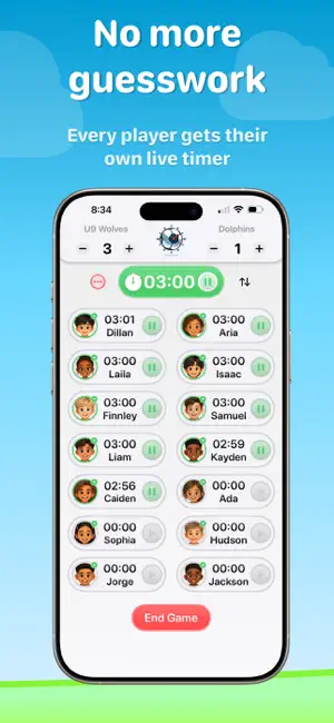 Soccer Time - Coach Timer screenshot 2