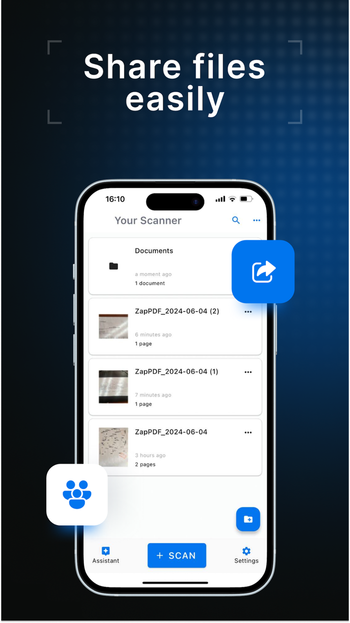 Zap Scan Photo to PDF Scanner
