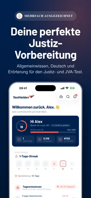 Justiz & JVA Einstellungstest screenshot 1