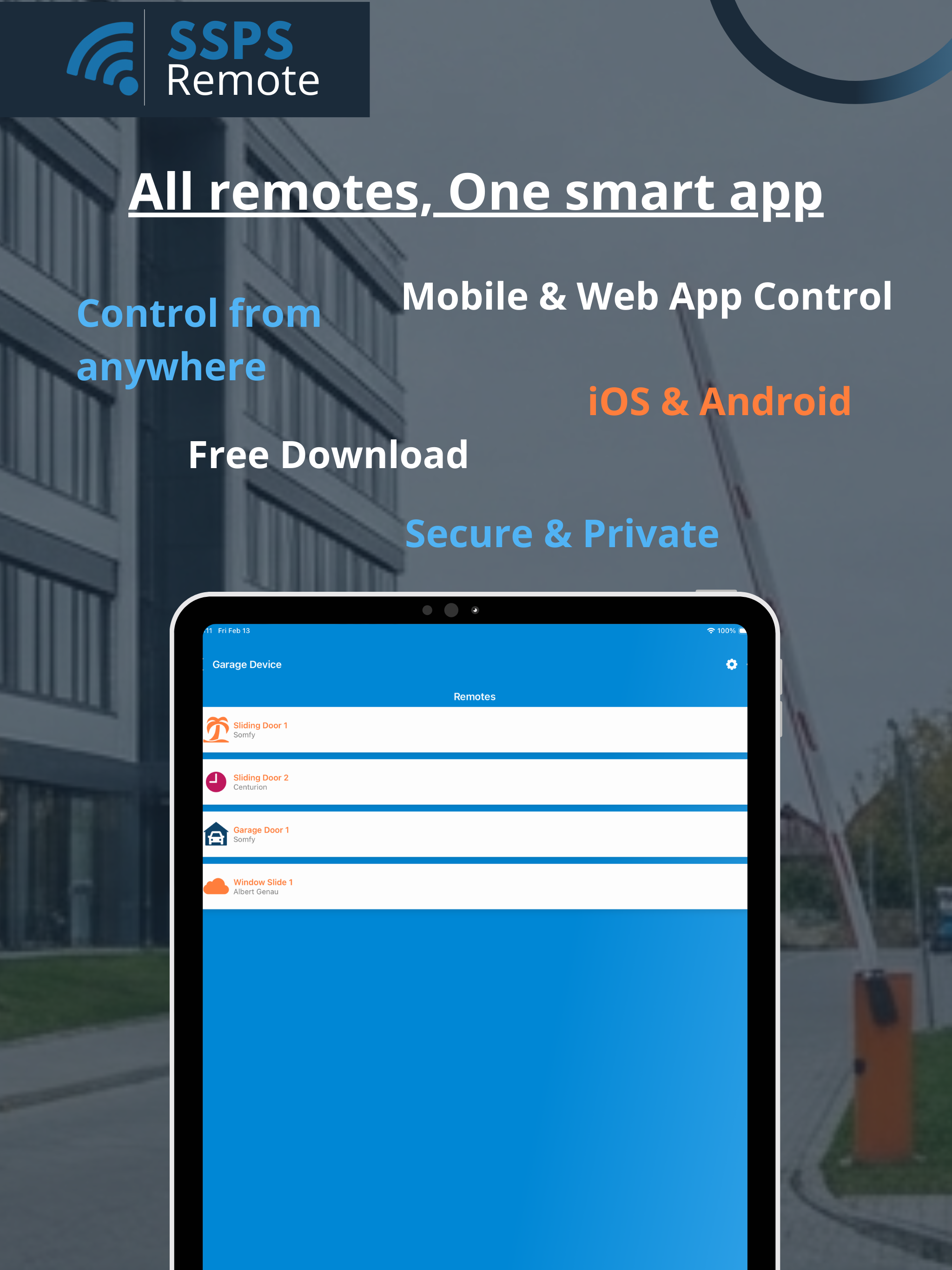 SSPS Remote