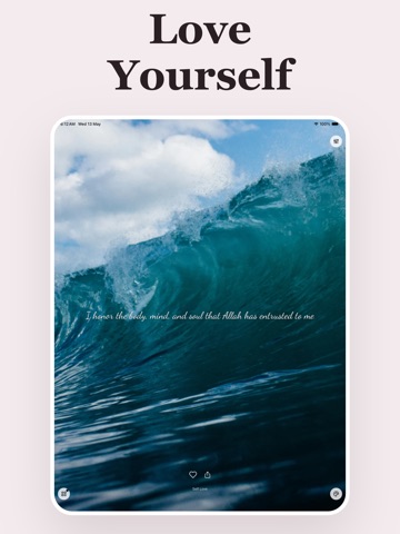 I am Muslim: Daily Affirmation iPad screenshot