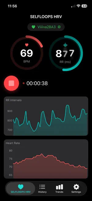 SelfLoops HRV screenshot 1