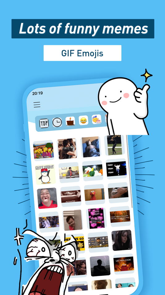 #9. Meme Maker: Fun Stickers & GIF (iOS) โดย: MOZTECH LIMITED