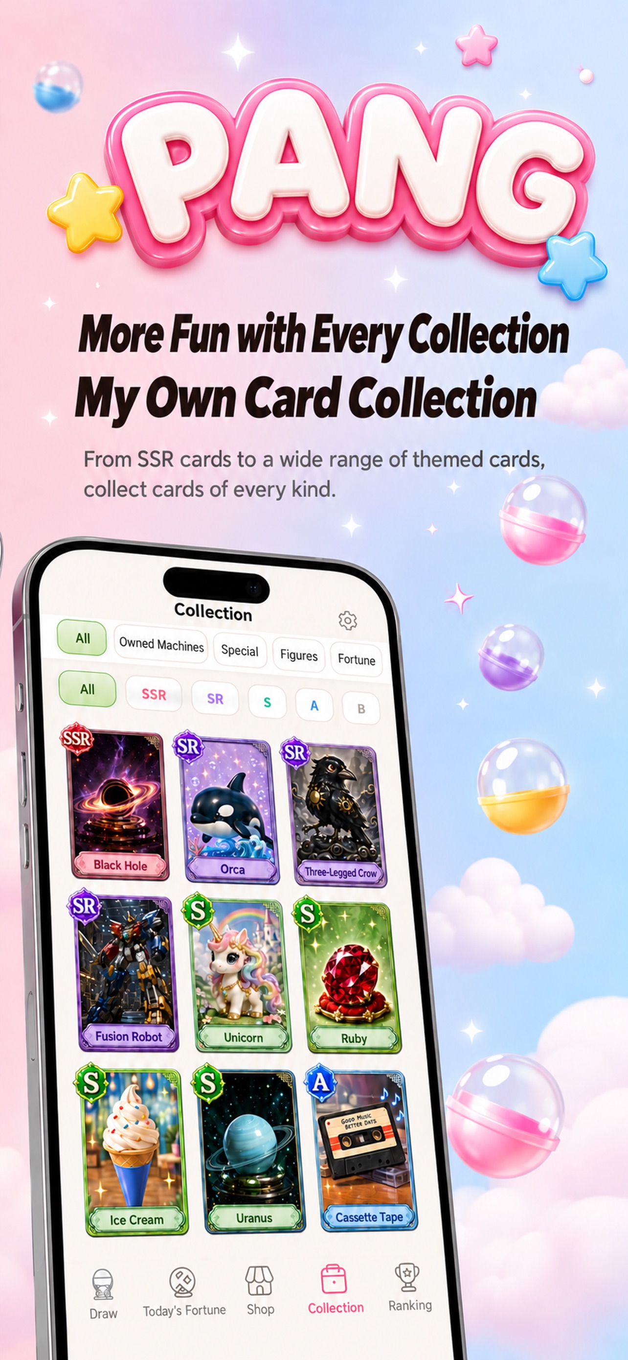 Screenshot 2 of Capsule Pang: Fortune & Cards