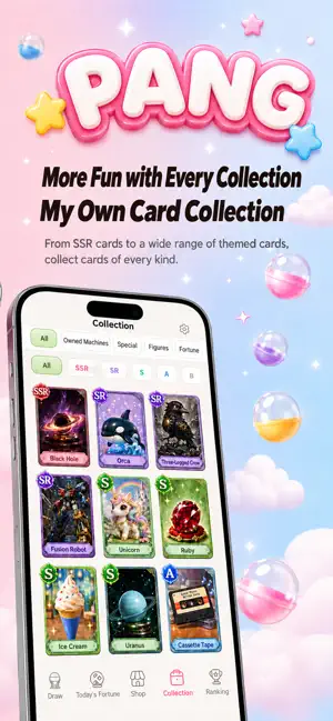 Capsule Pang: Fortune & Cards screenshot 2