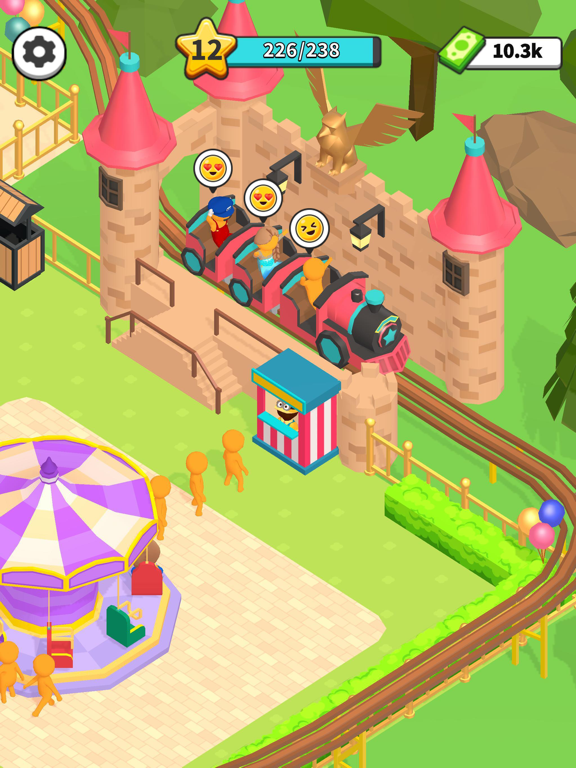 Awesome Park : Idle Game iPad screenshot 4 - Games app