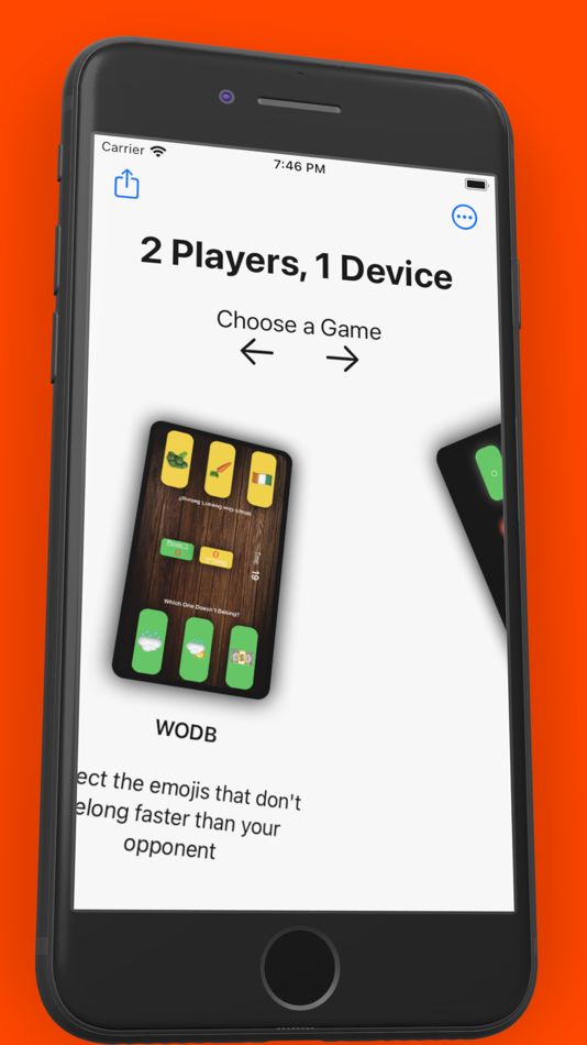 #5. 2 Players 1 Device: Tabletop (iOS) 由: Anthony Harvey