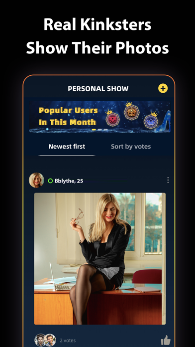 Kink, BDSM Kinky Dating: KinkD Screenshot