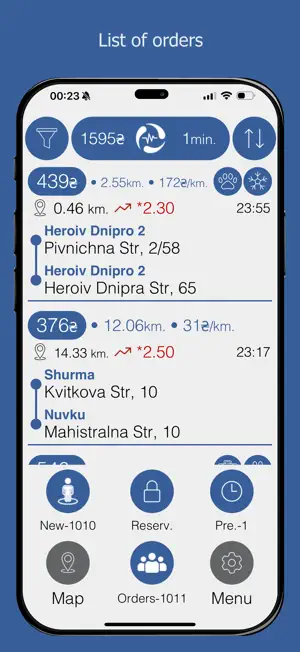 RegSat screenshot 3
