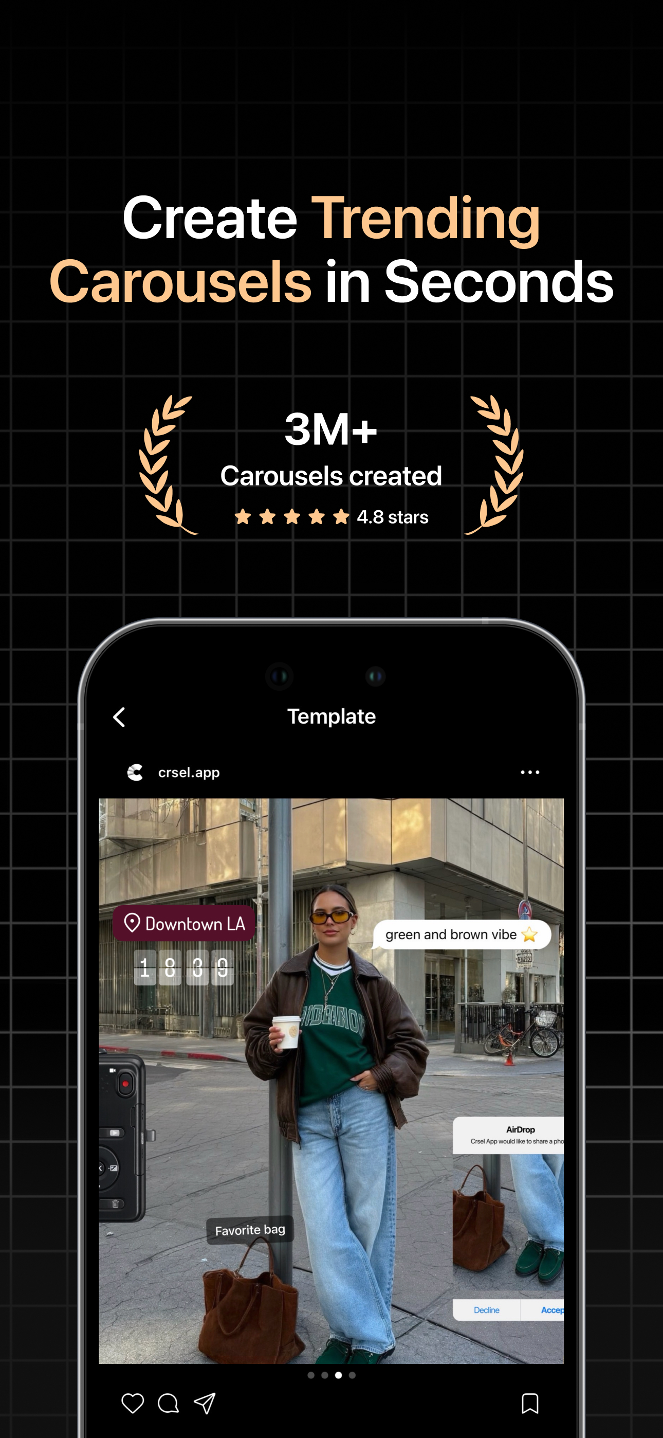 Crsel: Carousel & Story Maker