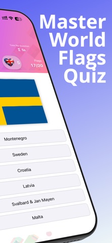 Flags Quiz – Guess World Flags Screenshot 2 of 9