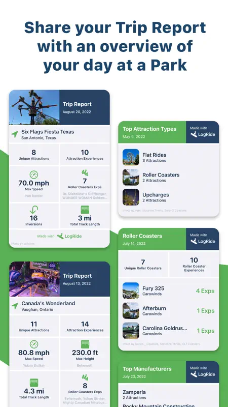LogRide - Theme Park Tracker screenshot 6 of 9