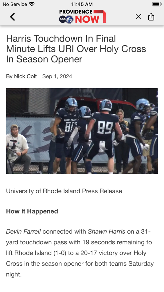 #4. ABC6 Providence News (iOS) Podle: Standard Media Group