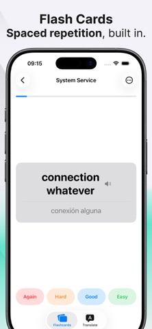 Translate & Flashcards Chunkly Screenshot 2 of 5