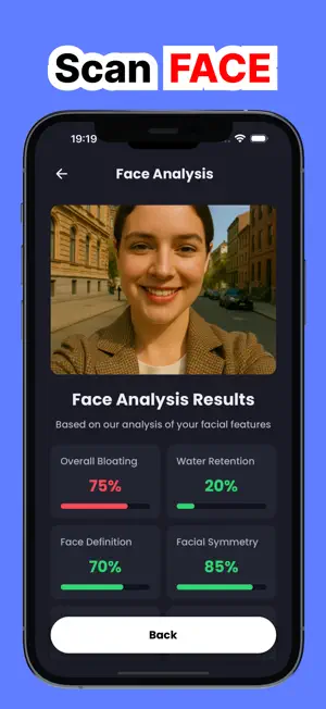 DeBloater AI - Face Analysis screenshot 2