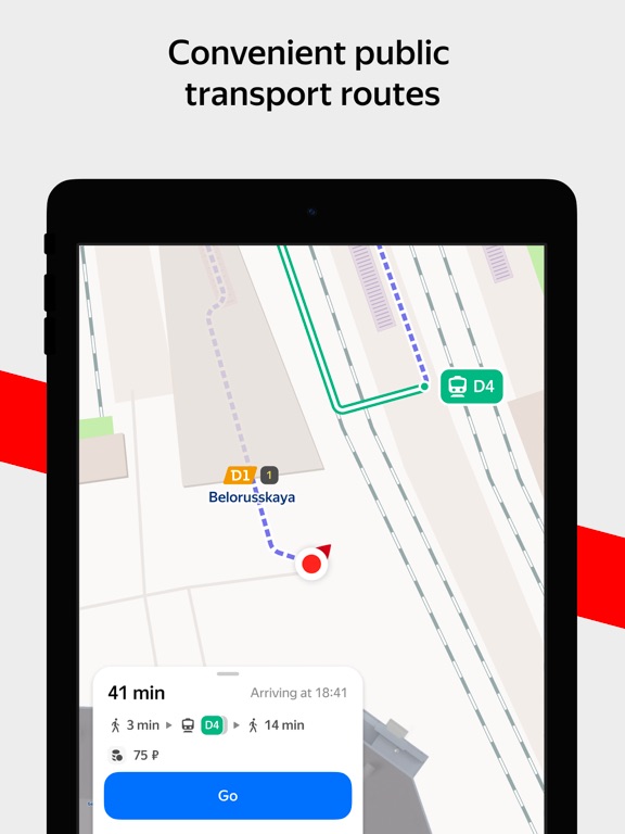 Screenshot #4 pour Yandex Maps & Navigator